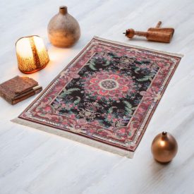   Machine made silk carpet SILKEN 70x110 acrylic Turkish carpet