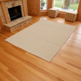 Wool rug 170x237 thick living room carpet