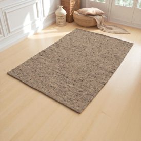 Wool rug 130x197 thick living room carpet