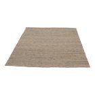 Thick wool rug 170x187 plain living room carpet