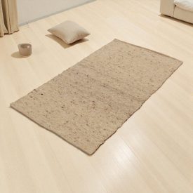 Thick wool rug 90x166 living room rug