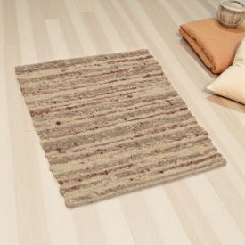 Thick rug 70x83 wool rug for the living room