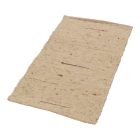 Thick wool rug 60x105 plain living room carpet