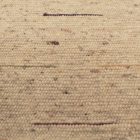 Thick wool rug 60x105 plain living room carpet