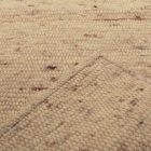 Thick wool rug 60x108 plain living room carpet