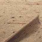 Thick wool rug 60x108 plain living room carpet