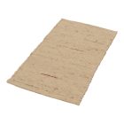 Thick wool rug 60x106 plain living room carpet