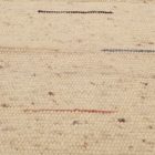 Thick wool rug 60x104 plain living room carpet