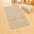 Thick wool rug 60x109 plain living room carpet
