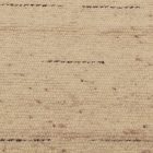 Thick wool rug 60x109 plain living room carpet