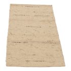 Thick wool rug 60x107 plain living room carpet