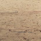 Thick wool rug 60x107 plain living room carpet