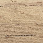 Thick wool rug 60x107 plain living room carpet