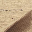 Thick wool rug 60x107 plain living room carpet