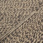 Thick wool rug 70x132 plain living room carpet