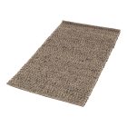 Thick wool rug 70x135 plain living room carpet
