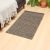 Thick wool rug 70x133 plain living room carpet
