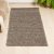 Thick wool rug 70x134 plain living room carpet
