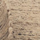 Wool rug 161x256 thick living room carpet