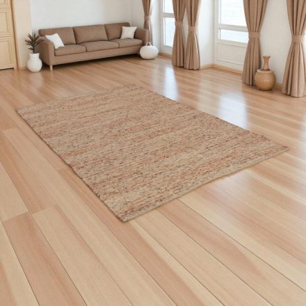 Thick wool rug 200x299 plain living room carpet