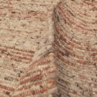 Thick wool rug 200x299 plain living room carpet