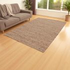 Thick wool rug 200x297 plain living room carpet