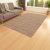 Thick wool rug 200x297 plain living room carpet