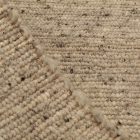 Thick wool rug gray 160x250 modern wool carpet