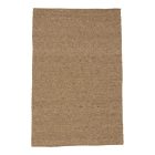 Thick wool rug gray 160x250 plain living room carpet