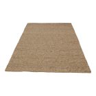 Thick wool rug gray 160x250 plain living room carpet