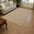 Wool rug 160x250 plain living room carpet