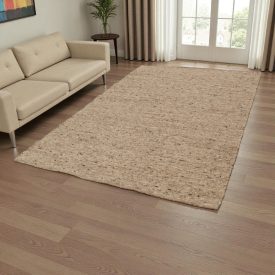 Wool rug 200x300 plain living room carpet