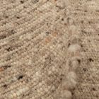 Wool rug 200x300 plain living room carpet