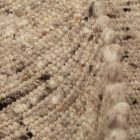 Wool rug 200x300 plain living room carpet
