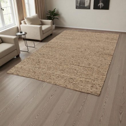 Wool rug 200x300 plain living room carpet