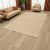 Thick wool rug 200x300 plain living room carpet