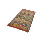 Afghan hand woven Kilim runner rug Chobi 81x198 Maimana Kilim rug