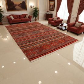 Shawal rug 242x352 handmade oriental rug