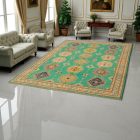 Kazak rug 198x286 handmade oriental rug
