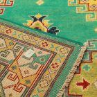 Kazak rug 198x286 handmade oriental rug