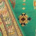 Kazak rug 198x286 handmade oriental rug