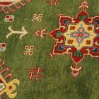 Kazak rug 193x294 handmade oriental rug