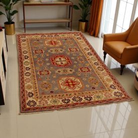Kazak rug 120x177 handmade oriental rug