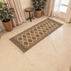 Runner rug beige Bokhara 167x63 handmade Pakistani carpet