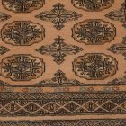 Runner rug beige Bokhara 167x63 handmade Pakistani carpet