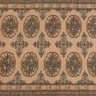 Runner rug beige Bokhara 167x63 handmade Pakistani carpet