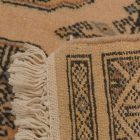 Runner rug beige Bokhara 167x63 handmade Pakistani carpet