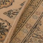 Runner rug beige Bokhara 167x63 handmade Pakistani carpet