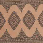 Runner rug beige Jaldar 180x64 handmade Pakistani carpet