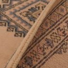 Runner rug beige Jaldar 180x64 handmade Pakistani carpet